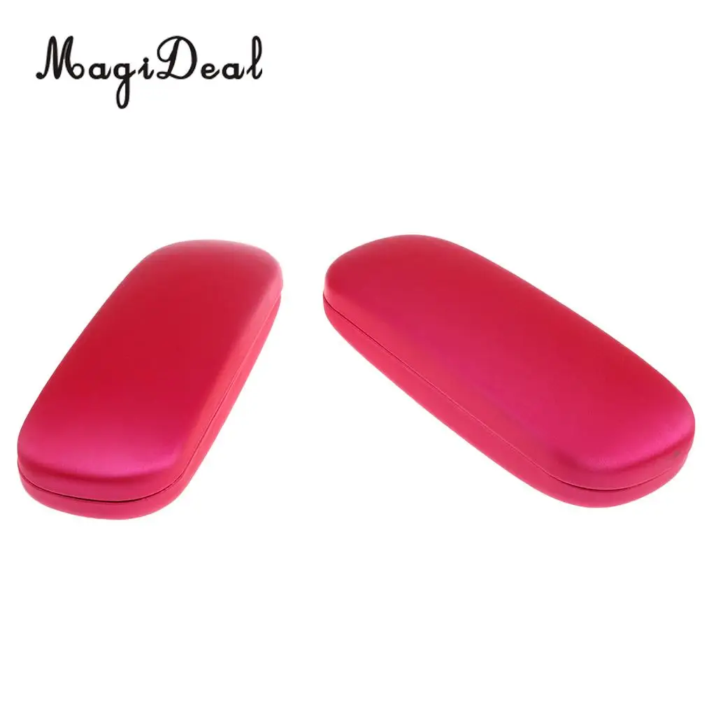 2pcs Portable Design Vision Protective Hard Shell Glasses Case Box for Eyeglasses Sunglasses Accessories