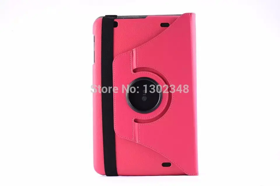 

Funda Capa For LG G Pad 10.1" V700 Tablet 360 Degree Rotating Litchi Stand Leather Skin Shell Protective Cover Case +Flim +Pen