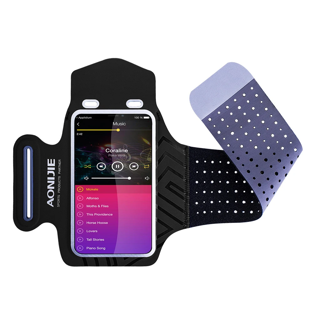 AONIJIE Men Women Running Arm Pack Outdoor Sport Armband