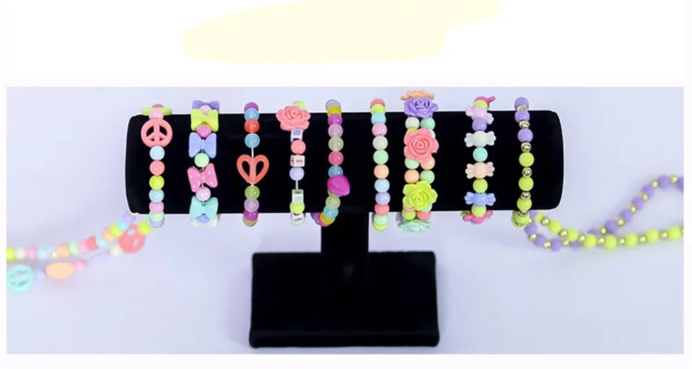Легко большой красочный DIY игрушки браслет для девочки изготовления ювелирных изделий Дети Hama Бусы набор образовательных 3D бусины для
