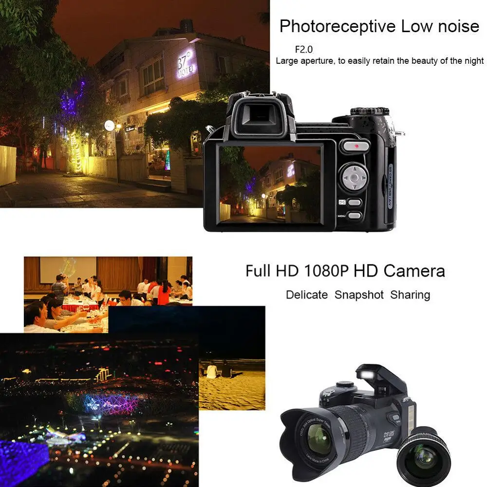 D7100 13MP cámaras digitales profesionales 24x telefoto y conjuntos de lentes de gran angular 8X cámaras de zoom Digital D7100 13MP cámaras digitales profesionales 24x telefoto y conjuntos de lentes de gran angular 8X cámaras de zoom Digital