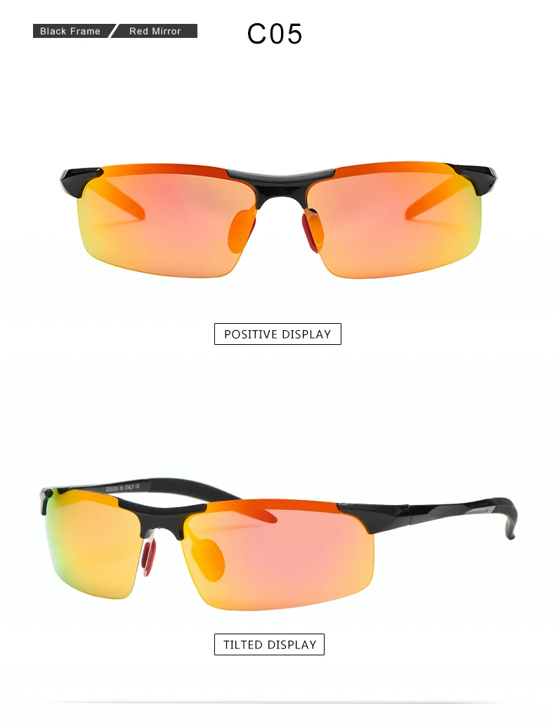 2019 Mens Polarized Sunglasses for Sports,Outdoor Driving Sunglasses Men,Metal Frame Sun Glasses gafas de sol hombre (11)