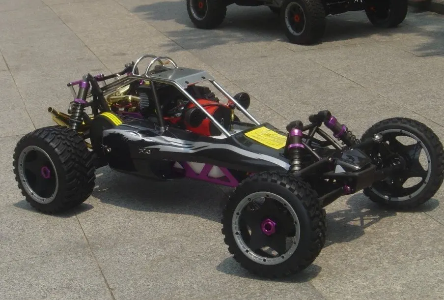 

26CC Baja 5B SS RTR+DDM pipe copy+on road wheel +radio set(orange. blue. red.white.black)