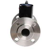 Обычно закрытый фланцевый электромагнитный клапан из нержавеющей стали DN15-40 AC220V DC24V 2way фланец из нержавеющей стали Соединительный электромагнитный клапан