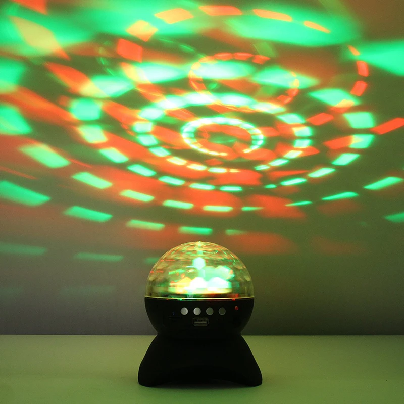 

Party/ Disco DJ Bluetooth Speaker With Built-In Light Show,Stage & Studio Effects Lighting, RGB Color Changing, LED Crystal Ball