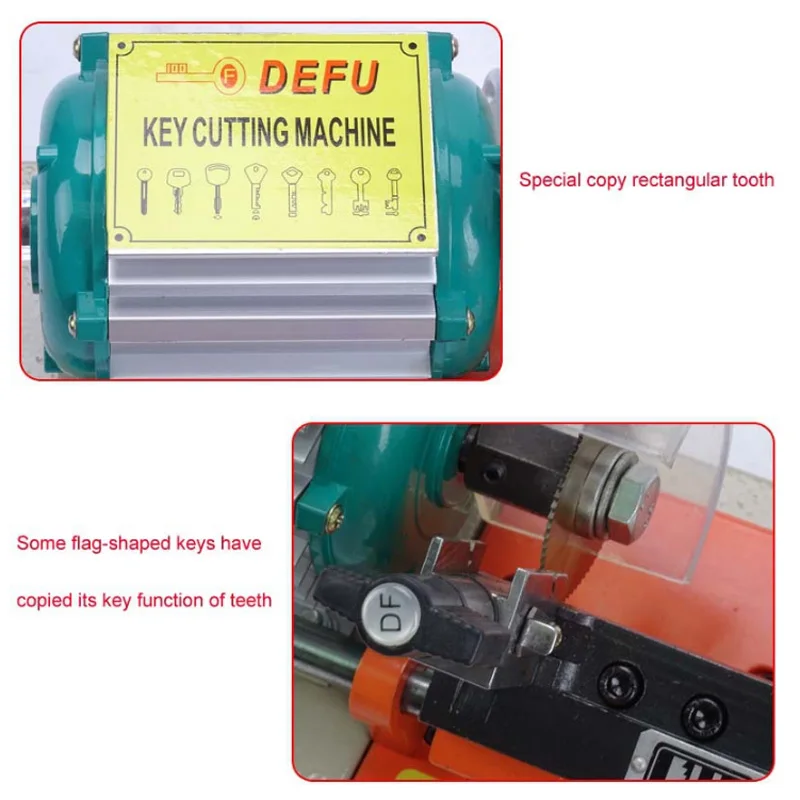 Key Cutting Machine Key Duplicated Machine Door Car Lock Key Copier Machine for Locksmith Cutter RH-238RS