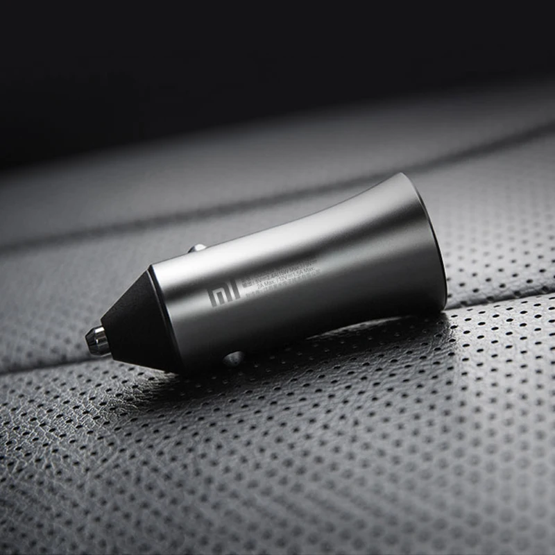 Original Xiaomi Car Charger Metal Casing Dual USB Ports 18W Quick Charger for smart Phones Tablet PC for Samsung iPhone Original Xiaomi Car Charger Metal Casing Dual USB Ports 18W Quick Charger for smart Phones Tablet PC for Samsung iPhone