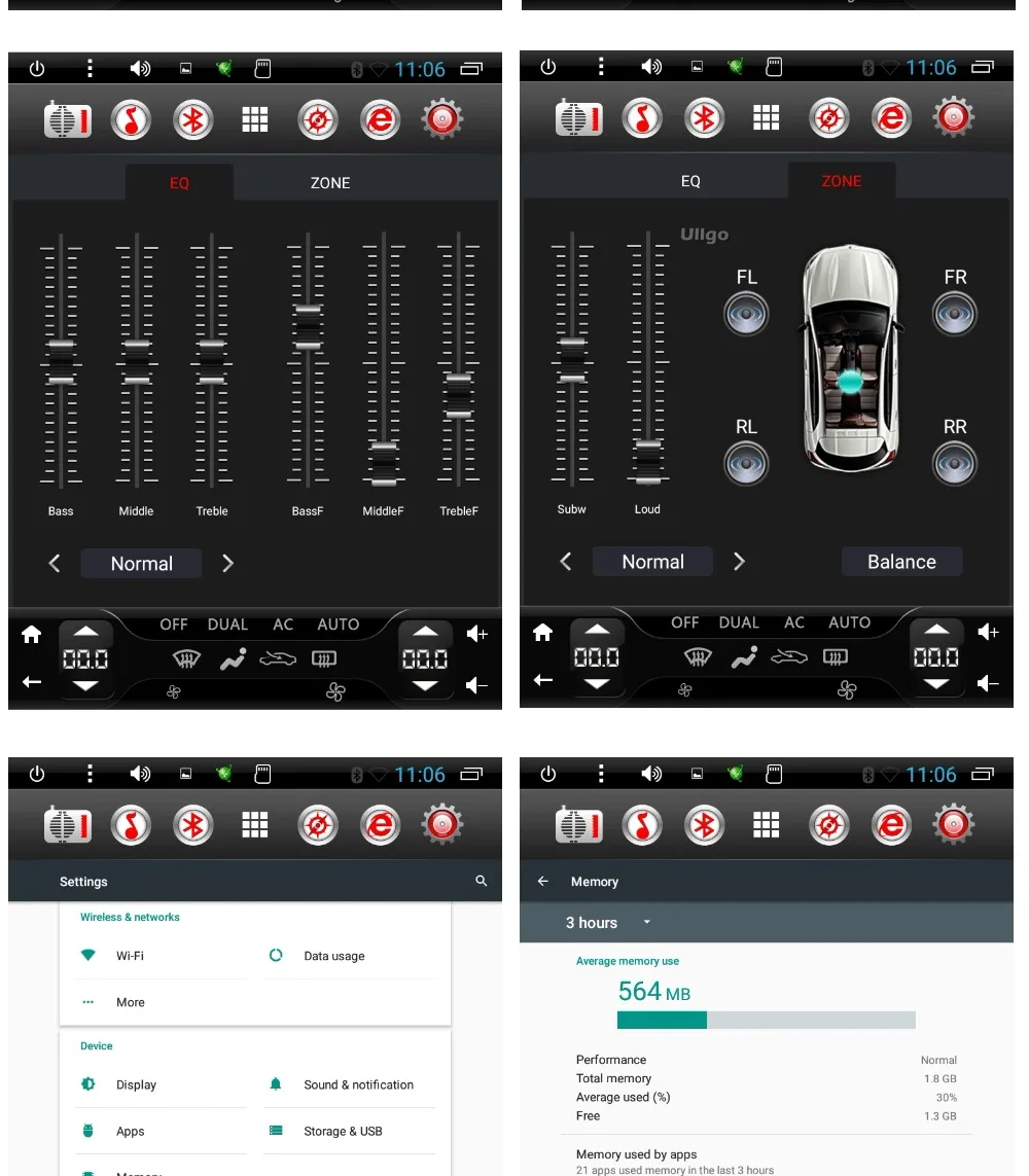 Best 12 inch Vertical Screen Octa Core Android 6.0 Car Head Unit for Ford Ranger 2011-2014 with Radio RDS Blueooth Mirror-Link Wifi 11