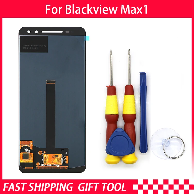 

New original Touch Screen LCD Display LCD Screen For Blackview Max 1 Replacement Parts +Disassemble Tool+3M adhesive