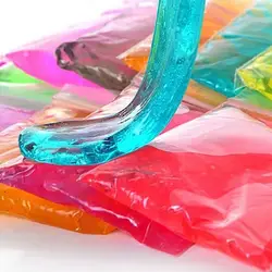 Многоцветный мягкий глинистые шламы DIY кристалл Грязь играть прозрачный волшебный Пластилин детские игрушки для детей анти-стресс Прямая