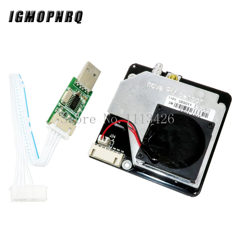 

10PCS/LOT Nova PM sensor SDS011 High precision laser pm2.5 air quality detection sensor module Super dust dust sensors