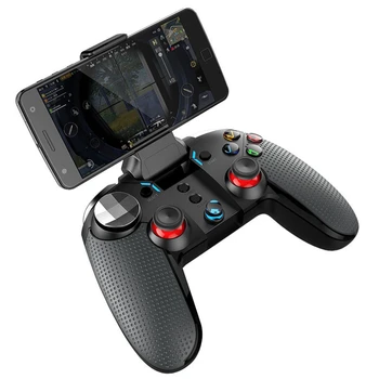 

Wolverine Bluetooth Gaming Controller Dual Motor Turbo Gamepad for Android/Win 7/8/10 with Phone Mount Bracket Hand Grip