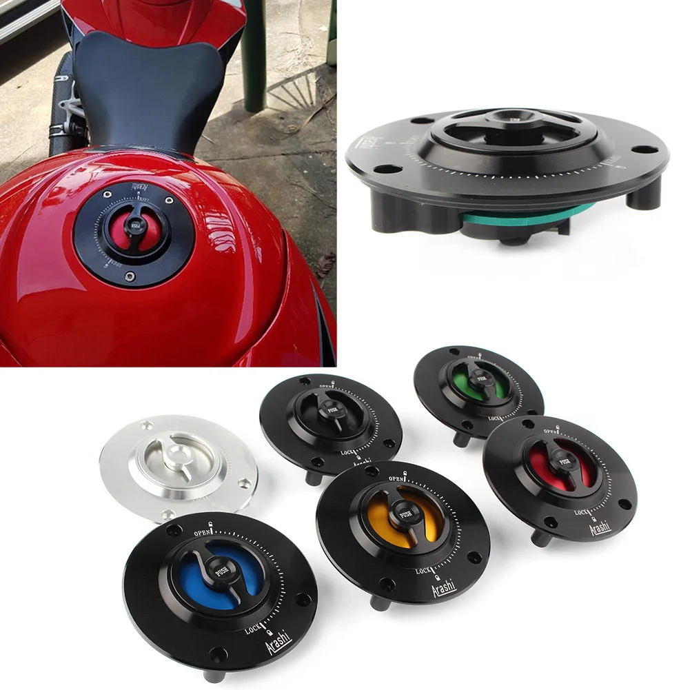 Aluminum Fuel Gas Tank Cap Cover Suzuki Gsxr 1000 Fuel Tank Cap