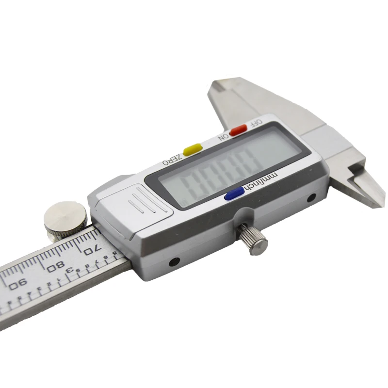 150 мм электронный цифровой штангенциркуль Измерительный Инструмент МИКРОМЕТР цифровой штангенциркуль 6 дюймов металлический штангенциркуль из нержавеющей стали
