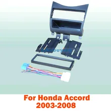 Player Do Carro 1 Din Fascia Quadro/Quadro Painel de Áudio/Kit Traço para Honda Accord 2003 2004 2005 2006 2007 2008 Varejo/Pcs Frete Grátis