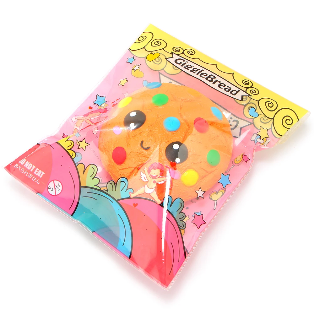 Jumbo Squishy Chocolate Cookie Squishies Cream Scented Slow Rising Stress Relief Toy