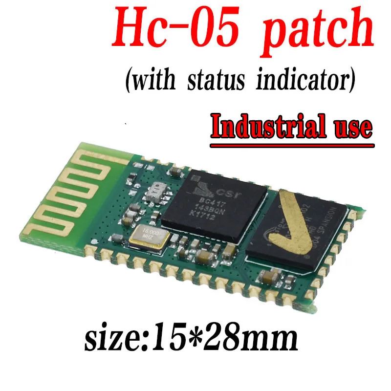 HC-05 HC05 HC-06 HC 06 RF беспроводной Bluetooth приемопередатчик Slave модуль RS232/конвертер TTL в UART и адаптер - Цвет: HC05 industrial