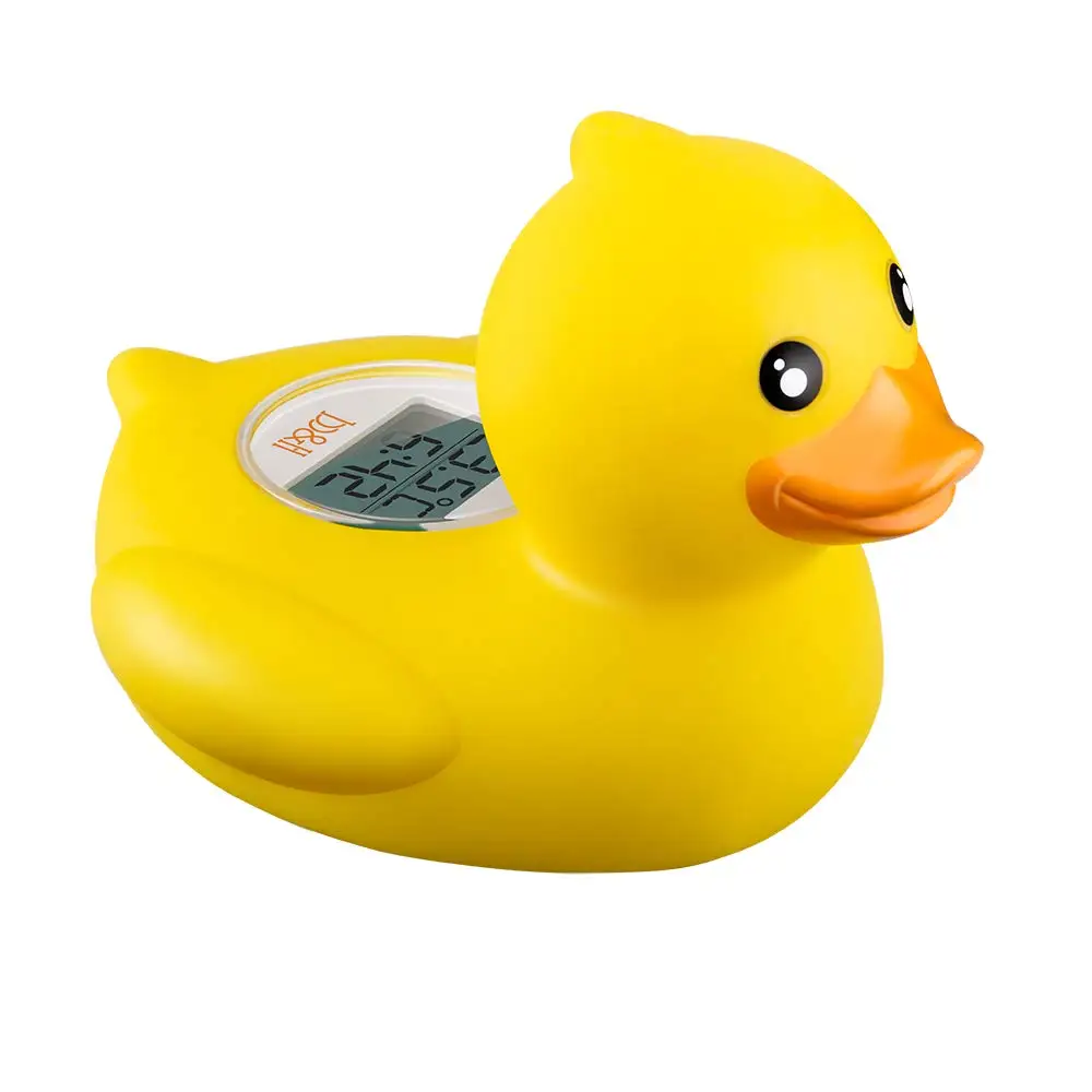 

Baby Bath Water Thermometer Free Battery LED Display Shower ThermometerCartoon Duck Shape Plastic Electronic Water Termometer