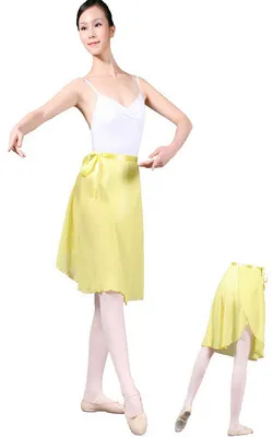 Балетная фатиновая юбка для взрослых гимнастический купальник балет тюль-юбки tulle трико женские тренировочные платья 39 см - Цвет: Цвет: желтый