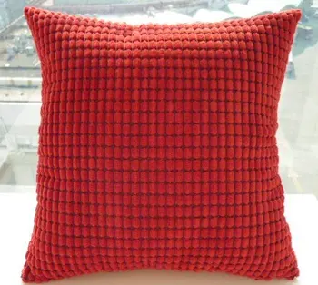 

#420 Hot sale promotion lowest price pure niblet corduroy cushion pillow wholesale freeshipping 2pcs/lot