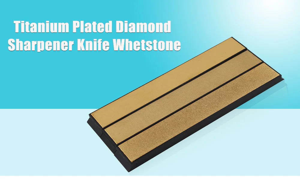 DMD 3pcs Professional Angle Diamond Sharpener Knife Whetstone
