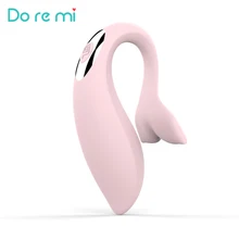Do re mi Wearable Dolphins U-Shaped Vibrator Female G-Point Clitoris Stimulator Vaginal Contraction Master Sex Toys