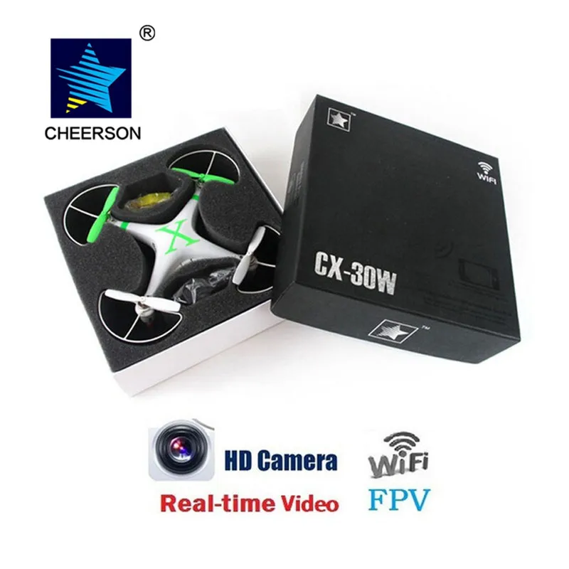 

Cheerson CX-30W FPV Quadcopter Drones With Camera RC Helicopter Professional Drones Dron Quadrocopter VS MJX X101 SYMA X5 JJRC