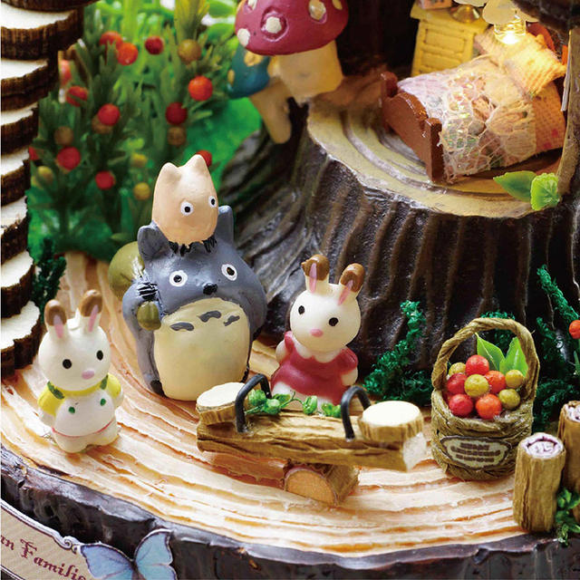 Totoro Birthday Gift “Cottages Fantasy”