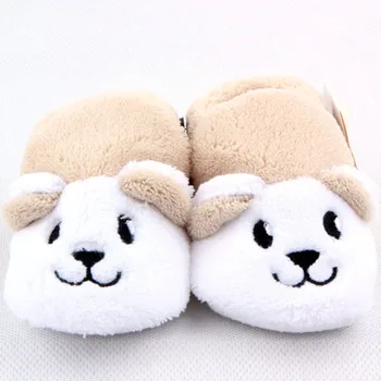 

Newborn Baby Animal Pattern Cotton Shoes Boy Girls Anti Slip Walking Shoes 0-1Y