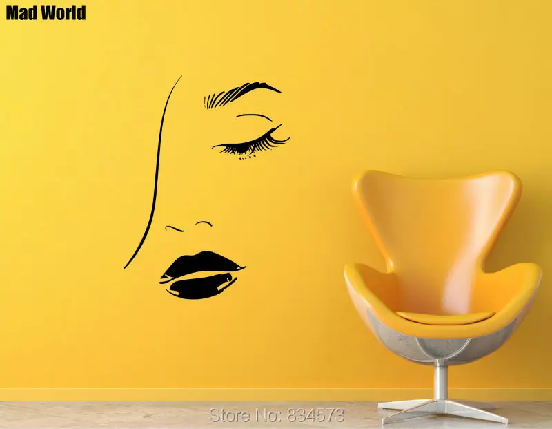 Sexy Eyes Lips Hair Beauty Salon Barbershop 57 57 1