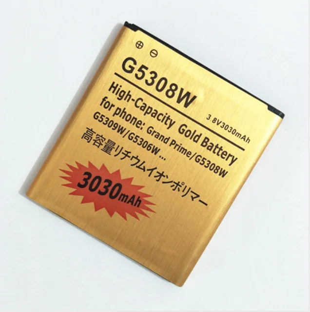OHD золото G5308W EB-BG530BBC/BBE Батарея для samsung Galaxy Grand Prime J3 2016 G530 G530F G530FZ G530H G531h G531F G513M |
