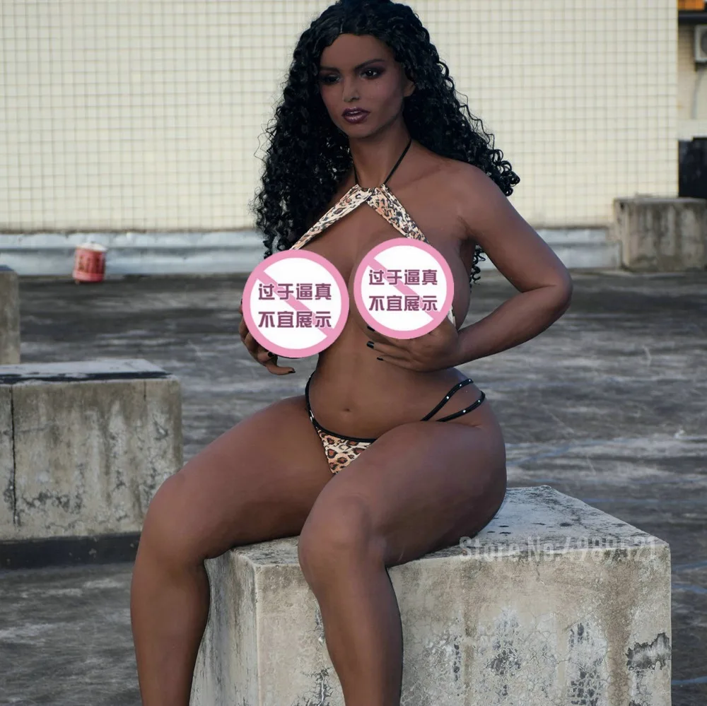 165N личико N27 гиперкосмическая красавица массивная грудь BBW fat black секс кукла Хью