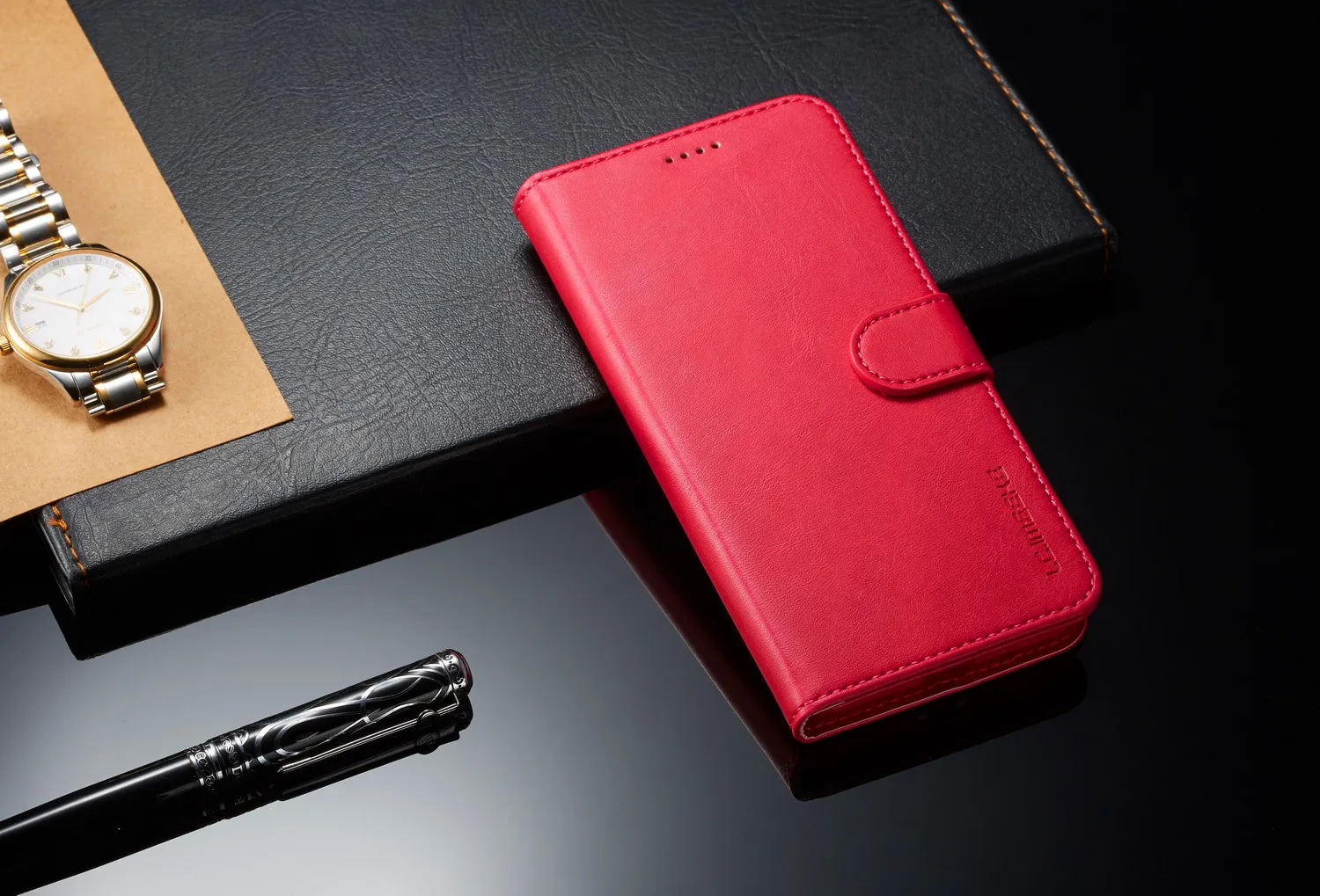 Деловой Роскошный кожаный чехол-кошелек, чехол для телефона Xiaomi Redmi 6, Магнитный чехол для Xiaomi Redmi 6 Pro, чехол, etui Funda