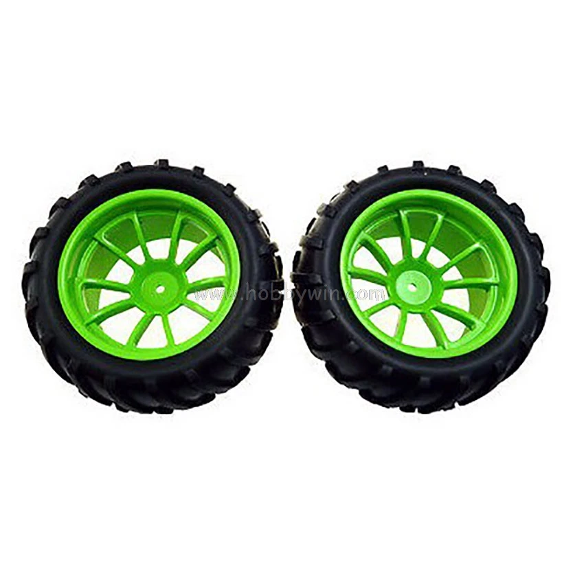 

HSP part 08045 wheels complete For 1/10 RC Buggy Truck Truggy Car scale vehicle spare parts