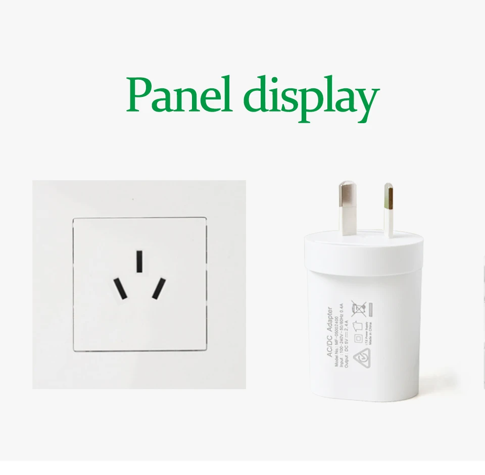 1PC AU Adapter Plug 5V2.4A Dual USB Charger For Smart Mobile Phone ACDC Adaptor Travel in Australia New Zealand Argentina (7)