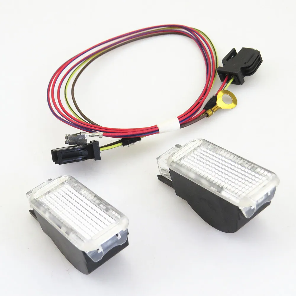 

ZUCZUG Rear Trunk Door Panel Warning Light + Cable Harness For Q3 Q7 TT A3 A4 A6 VW Sharan Phaeton Seat Leon Exeo 8KD 947 415 C