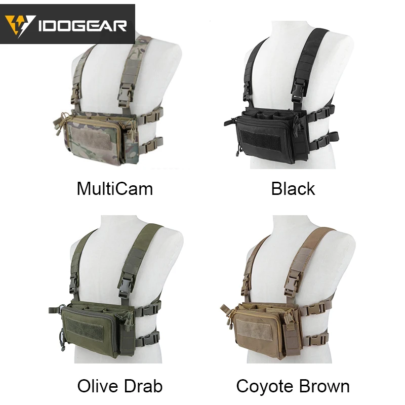 IDO GEAR модульная тактическая нагрудная установка многофункциональный легкий