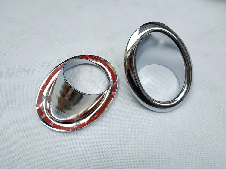 For NISSAN X-TRAIL X TRAIL XTRAIL T31 2008 2009 2010 2011 2012 2013 Chrome Front Fog Light Lamp Cover Trim Foglight accessories (2)