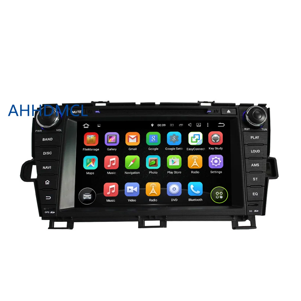 Best Car Multimedia Player Stereo Audio Radio DVD Player Android 8.1.0 GPS For Toyota Prius Left Hand Drive 2009 2010 2011 2012 2013 1