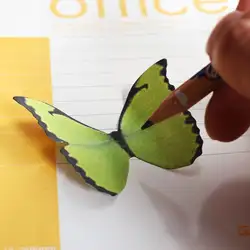1 шт. корейские милые бабочка заметки творческих канцелярских блокнот Filofax блокноты офиса школа