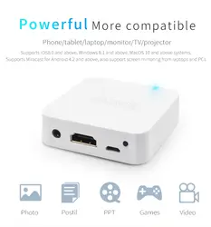 MiraScreen X7 Беспроводной зеркало box car ТВ stick WI-FI Dongle для iOS Android HDMI + AV отзеркаливание DLNA для автомобиля