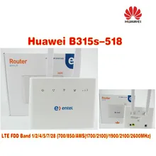 +2pcs antenna) Original Unlocked HUAWEI B310S-518150M 4G LTE CPE WIFI ROUTER modem with sim card slot
