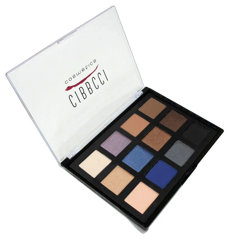 NIEUWE-merk-CIBBCCI-12-kleur-oogschaduw-Palet-matte-shimmer-natuurlijke-blijvende-schoonheid-cosmetica-Gemakkelijk-op-de