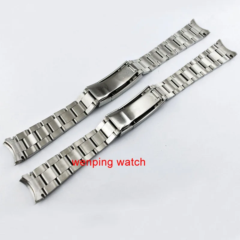 1 шт. полированный браслет из нержавеющей стали 316L 20 мм|watch band bracelet|band braceletwatch |