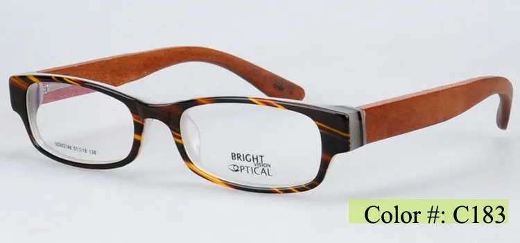 Magic Jing очки из ацетата Rx Оптический очки по рецепту очки для близорукости для меня SDM3148 - Цвет оправы: C183