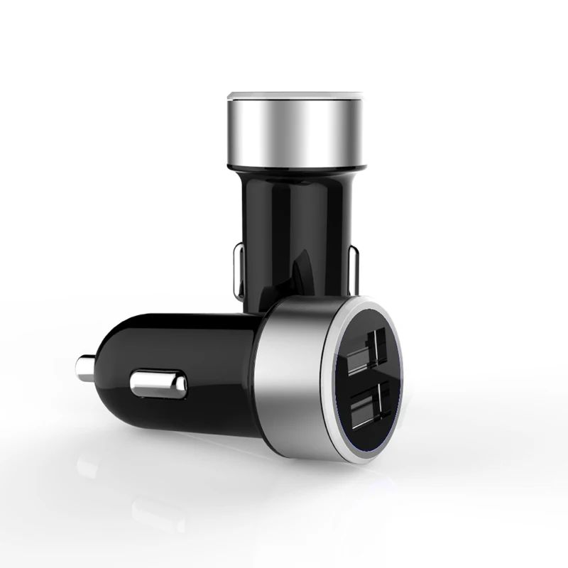 INGMAYA зарядное устройство для автомобиля с двумя портами USB 4.8A Быстрая зарядка iPhone