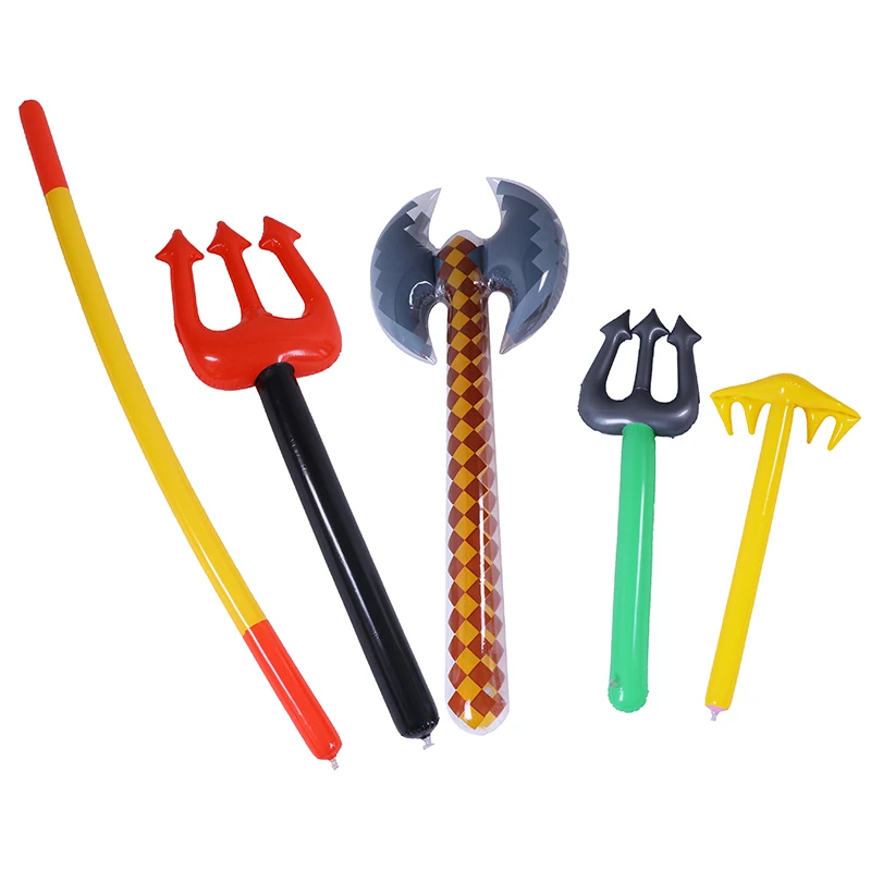 

New Inflatable Outdoor Toys golden cudgel Kids Garden Yard Toys Kids Toys Pirate Swords Shape Anime Inflatable ax Children Gifts