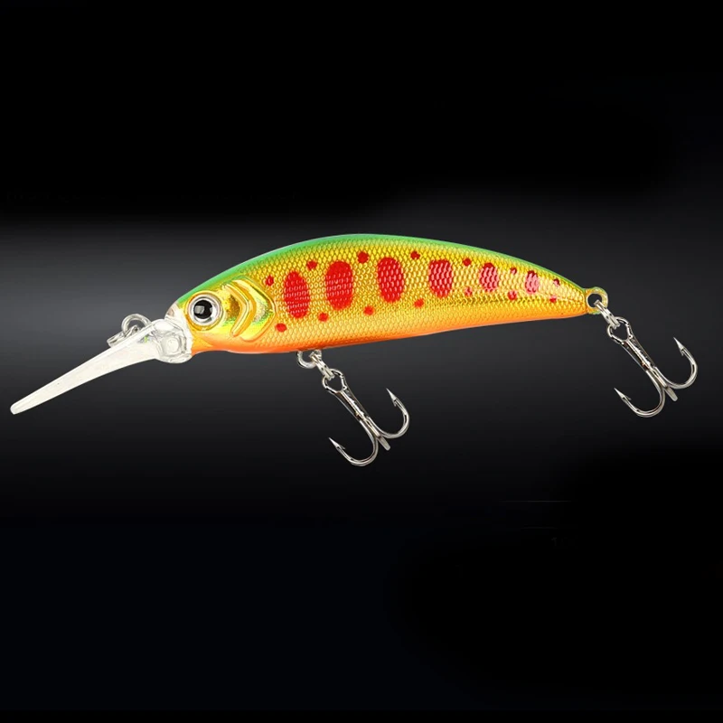  1pcs minnow Fishing lure Pike Lure Minnow 5cm 5g Jerkbait Deep Swimming Wobbler Crankbait