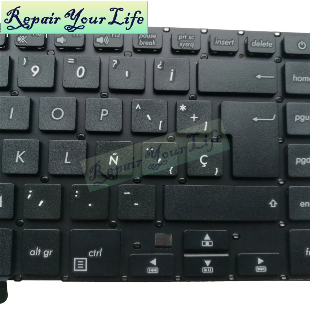 Teclado do Portátil para Asus Reparação Você Vida Espanhol Vivobook 15 X510uq F510ua S510 X510 Espanha Teclado Novo X510ua sp - Imagem 2