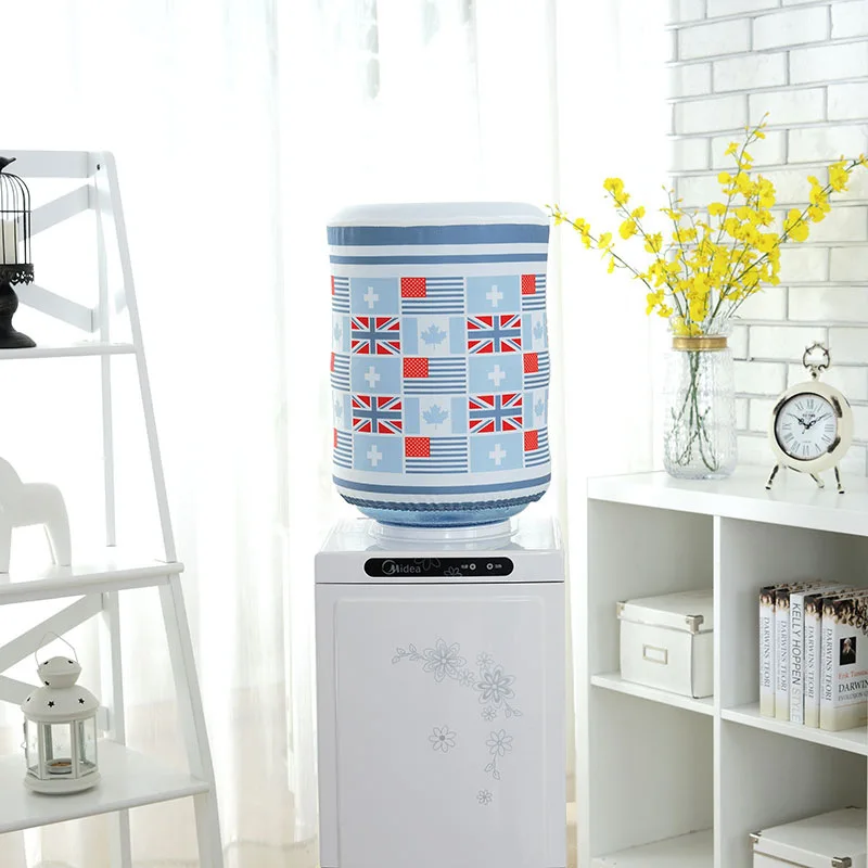 Cartoon Dust Cover Water Dispenser Covers Drinking Fountain Machine Dust Cover Protector Dustproof Buket Cloth Protection FC139